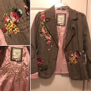 Floral Blazer Jacket
